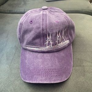Purple cat lovers hat